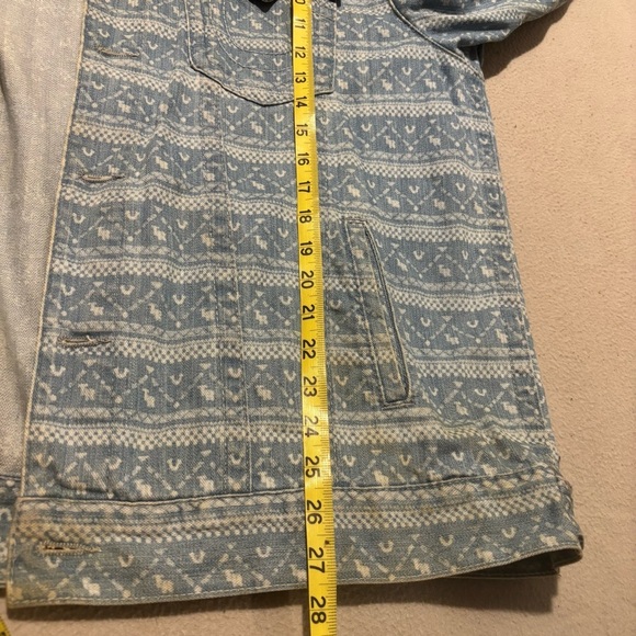 True Religion Plus Size Denim Trucker Jacket - Picture 15 of 15